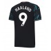 Maillot de foot Manchester City Erling Haaland #9 Troisième vêtements 2023-24 Manches Courtes